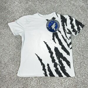 Minnesota Timberwolves Shirt Mens 2XL White NBA Basketball Fisll Sports Tee T